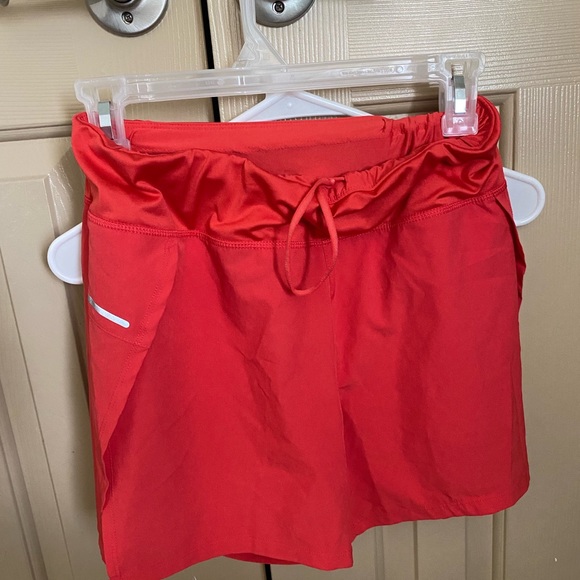 Red athletic shorts - Picture 1 of 2